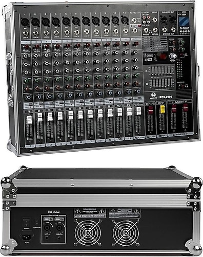 Maxword RPS-2200 2x1100 W Power Mikser Fiyatları, Özellikleri ve