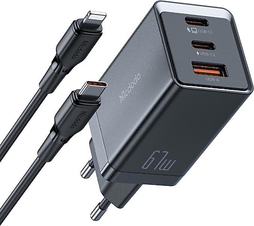 Mcdodo CH-1544 67 W Lightning Kablolu Hızlı Şarj Aleti Fiyatları