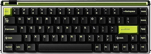 MelGeek Made68 Ultra Plus Yeşil RGB %65 TKL TTC Purple Heart KOM