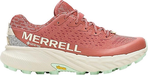 Merrell Agility Peak 5 Gore-Tex J068256 Kırmızı Kadın Koşu