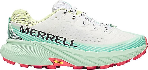 Merrell Agility Peak 5 J068384 Beyaz-Yeşil Kadın Koşu Ayakkabısı