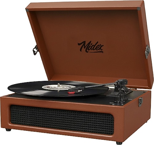 Midex MTX-420BN Kahverengi Çantalı Retro Pikap Fiyatları