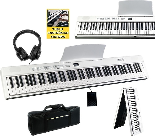 Midex PLX-80-H Taşınabilir Katlanır Dijital Piyano Fiyatları