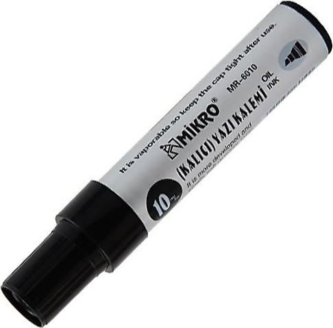 Mikro MR-6010 Siyah 10 mm Jumbo Marker Kalem Fiyatları
