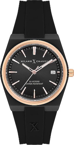 Milano X Change MXL5117 Siyah Silikon Kordon Kadın Kol Saati