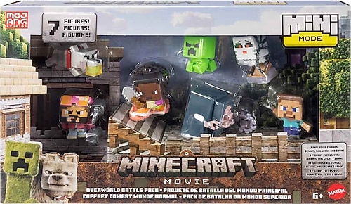 Minecraft Overworld Battle 7'li Aksiyon Figür Seti JFM37 Fiyatları