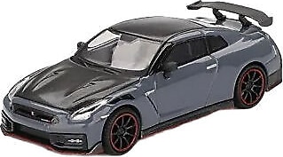 Mini GT MGT00868 1:64 Nissan GT-R Nismo 2024 NISMO Stealth Gray