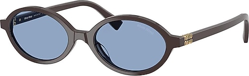 Miu Miu Regard 04ZS 22C60O Moka-Light Blue Kadın Güneş Gözlüğü