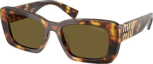 Miu Miu 07YS 14L09Z Honey Havana-Dark Brown Kadın Güneş Gözlüğü
