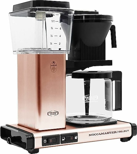 Potlu Moccamaster Select Bakır Cam Potlu Filtre Kahve Makinesi Fiyatları ...