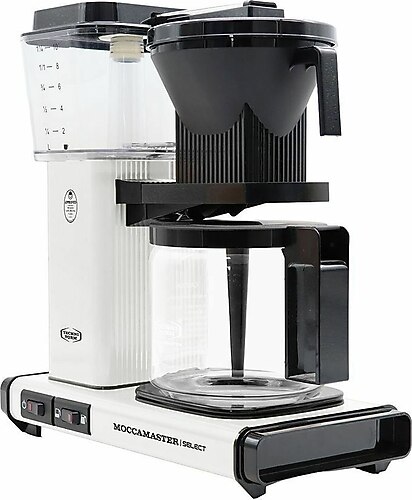 Potlu Moccamaster Select Kırık Beyaz Cam Potlu Filtre Kahve Makinesi ...