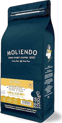 Moliendo Blonde Coffee Blend Çekirdek Kahve 1 kg Fiyatları, Özellikleri ...