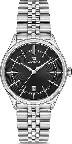 Momentus ClassicMaster CM139S-04SS Gümüş-Siyah Erkek Kol Saati