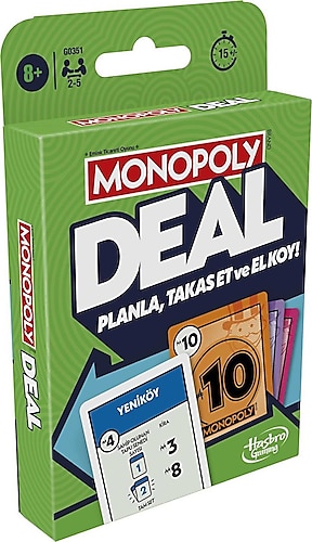Monopoly Deal G0351 Fiyatları, Özellikleri ve Yorumları | En Ucuzu