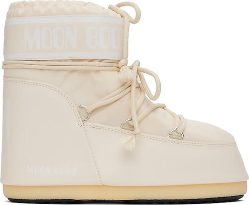 Moon Boot Icon Low Nylon 14093400-006 Krem Kar Botu Fiyatları