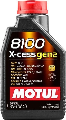Motul 8100 X-Cess 5W-40 1 lt Motor Yağı Fiyatları, Özellikleri ve