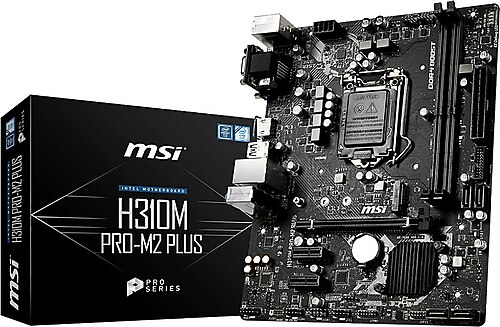 MSI H310M PRO-M.2 PLUS Intel LGA1151 DDR4 Micro ATX Anakart
