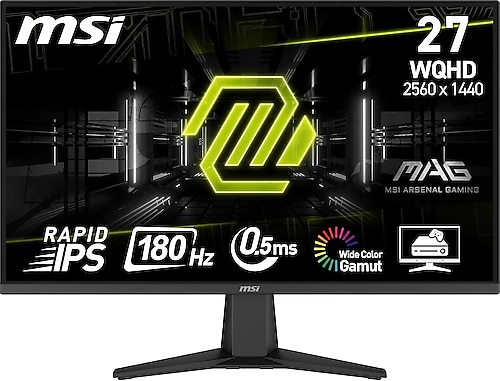 MSI MAG275QF 27" 0.5 ms 2K IPS 180 Hz Oyuncu Monitörü