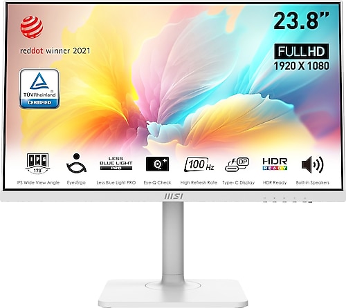 IPSモニター フルHD 23.8インチ 【ほぼ新品】MSI 本体 1ms 100Hz フルHDモニター 23.8インチ MP243XP PRO エムエスアイ MSI ディスプレイ・モニター本体