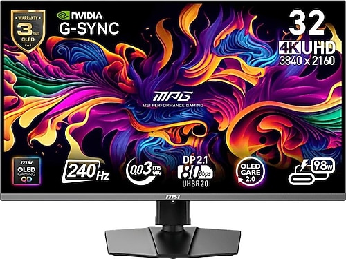 MSI MPG 322URX QD-OLED 31.5