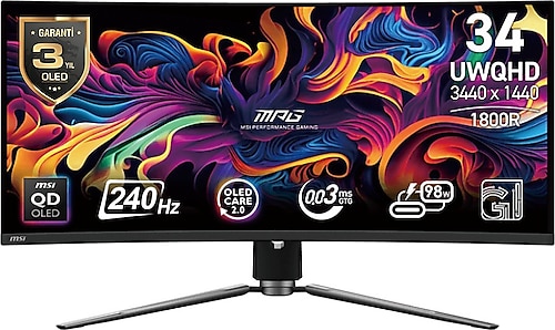 MSI MPG 341CQPX QD-OLED 34