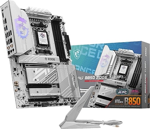 MSI MPG B850 Edge TI Wi-Fi AMD AM5 DDR5 ATX Anakart Fiyatları