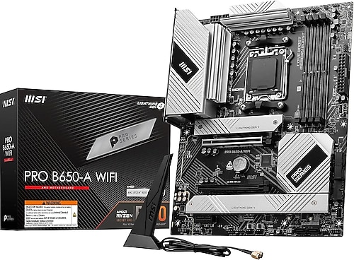 MSI Pro B650-A Wi-Fi AMD AM5 DDR5 ATX Anakart Fiyatları