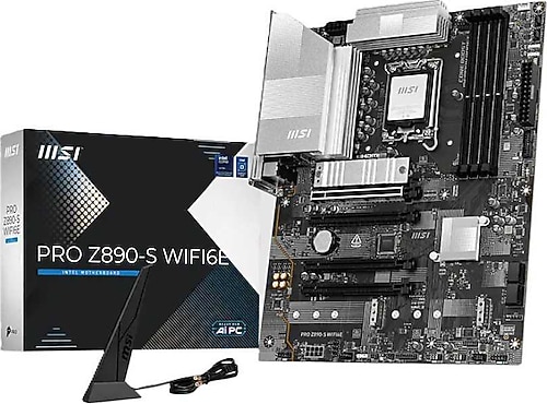 MSI Pro Z890-S WIFI6E Intel LGA1851 DDR5 ATX Anakart Fiyatları