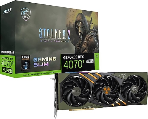 MSI RTX 4070 TI Super 16G Gaming Slim Stalker 2 Edition 256 Bit