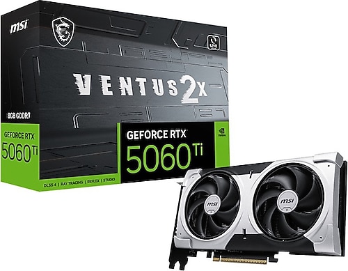 MSI RTX 5060 TI 8G Ventus 2X Plus G506T-8V2P 128 Bit GDDR7 8 GB