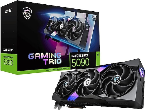 グラフィックボード・グラボ・ビデオカード MSI GEFORCE RTX 5090 Gaming Trio MSI RTX 5090 32G Gaming Trio OC G5090-32GTC 512 Bit GDDR7 32 GB