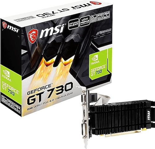 MSI GT730 N730K-2GD3H/LPV1 64 Bit DDR3 2GB Ekran Kartı