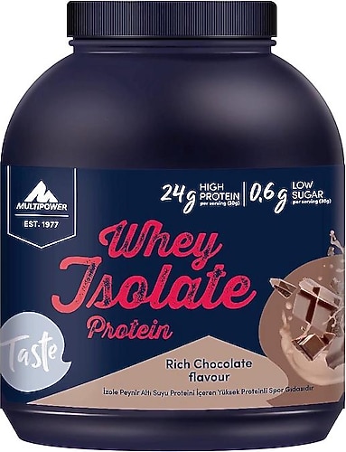 MULTİPOWER %100 PURE WHEY İSOLATE 2000 GR