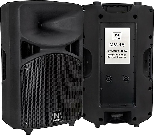 N-Work MV-15 800 W Pasif Kabin Hoparlör Fiyatları, Özellikleri ve
