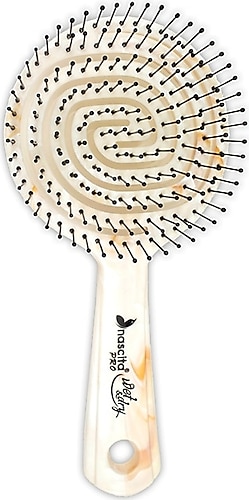 Nascita Pro Üç Boyutlu Oval Saç Fırçası 16 Beyaz Mermer