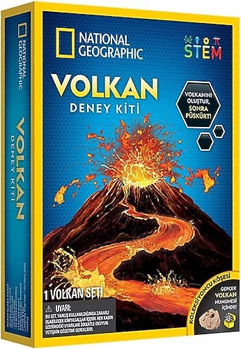 National Geographic Volkan Deney Kiti NAT02002 Fiyatları