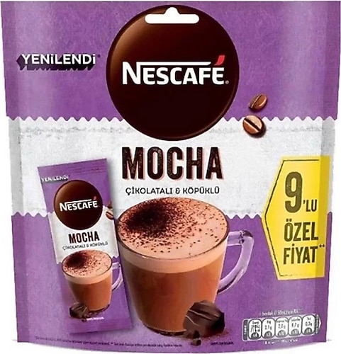 Nescafe Mocha 9x17 gr Fiyatları, Özellikleri ve Yorumları | En