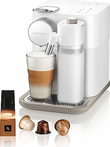 Nespresso F541 Gran Lattissima Beyaz Kapsül Kahve Makinesi
