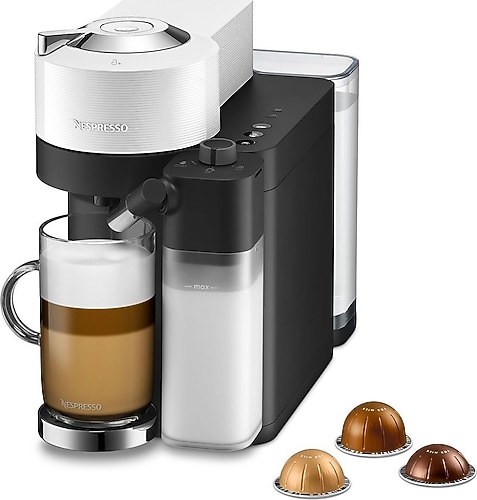 Nespresso Vertuo Lattissima Matte White Kapsül Kahve Makinesi