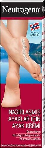 Neutrogena Norveç Formülü Nasırlaşmış Ayaklar İçin Ayak Kremi 50 ml