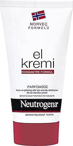 Neutrogena Konsantre Formüllü Parfümsüz El Kremi 75 ml