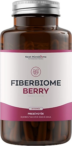 Next Microbiome Fiberbiome Berry Prebiyotik 60 Kapsül Fiyatları