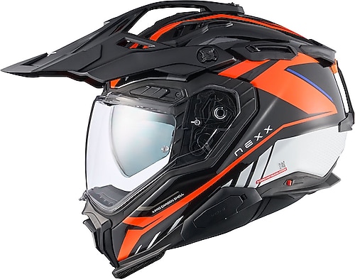 Nexx X.WED 3 Gobi Turuncu Beyaz Cross Motor Kaskı Fiyatları