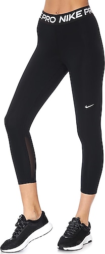Nike Pro 365 Tight Crop Siyah Kadın Antrenman Tayt CZ9803