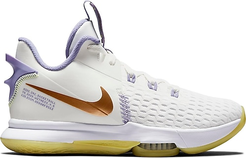 Nike Lebron Witness V Unisex Basketbol Ayakkabısı Beyaz