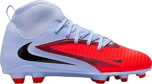 Nike Phantom 6 High Club FG/MG HQ2022-400 Mavi Çocuk Krampon
