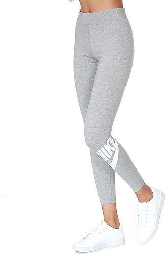 Nike Sportswear Essential Gri Kadın Tayt CZ8528-063 Fiyatları, Özellikleri  ve Yorumları