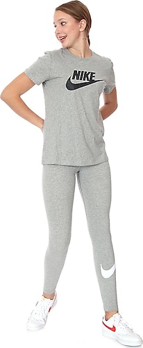 Nike Sportswear Essential Gri Kadın Günlük Tayt CZ8530-063 Fiyatları,  Özellikleri ve Yorumları