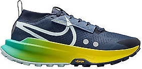 Nike ZoomX Zegama Trail 2 FD5191-402 Mavi-Sarı Kadın Koşu
