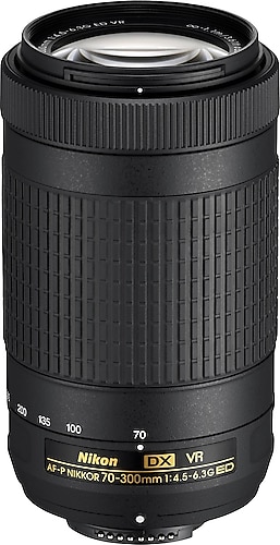 Nikon AF-P DX Nikkor 70-300mm f/4.5-6.3G ED VR Objektif